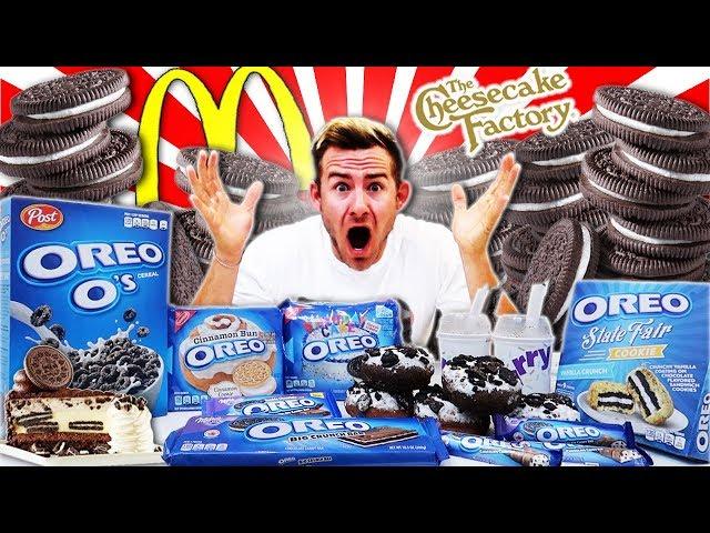 THE OREO OVERLOAD CHALLENGE! (16,000+ CALORIES)