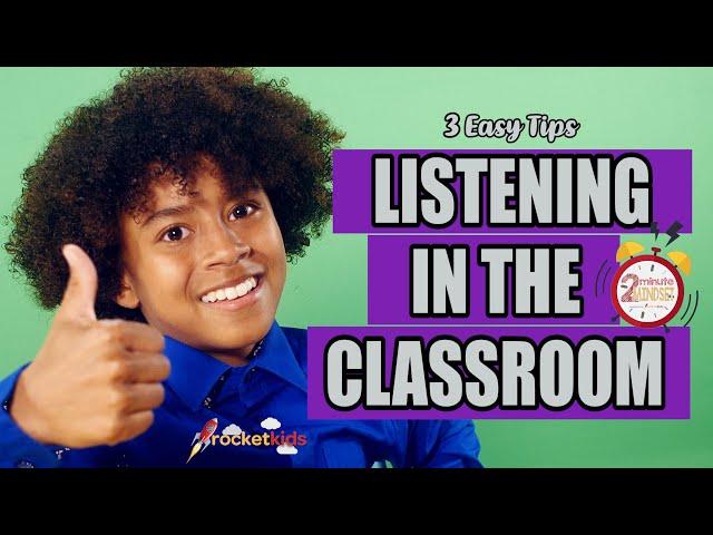 Listening In The Classroom