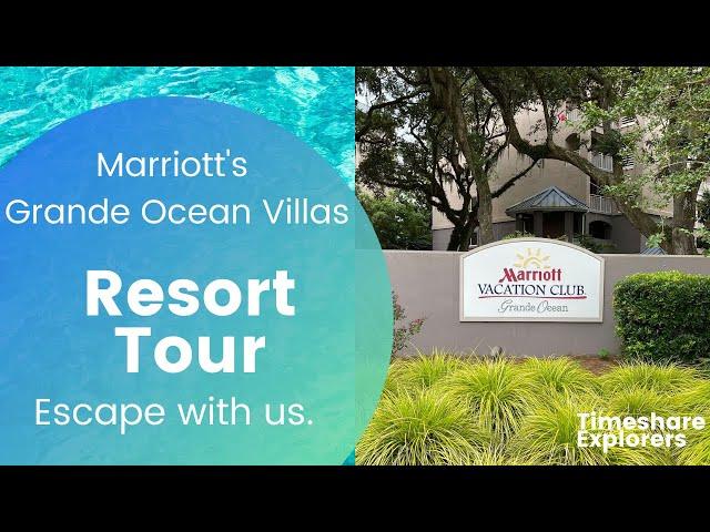 Marriott Vacation Club Grande Ocean Resort Walking Tour - Hilton Head Island