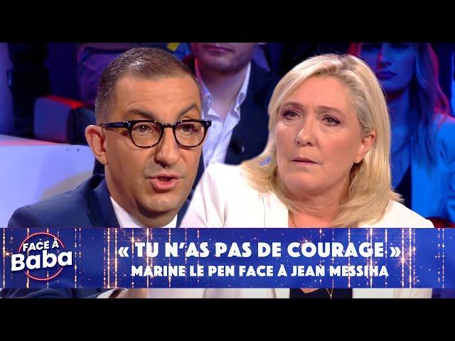 Jean Messiha à Marine Le Pen : "Tu n'as pas le courage d'affronter la masse"