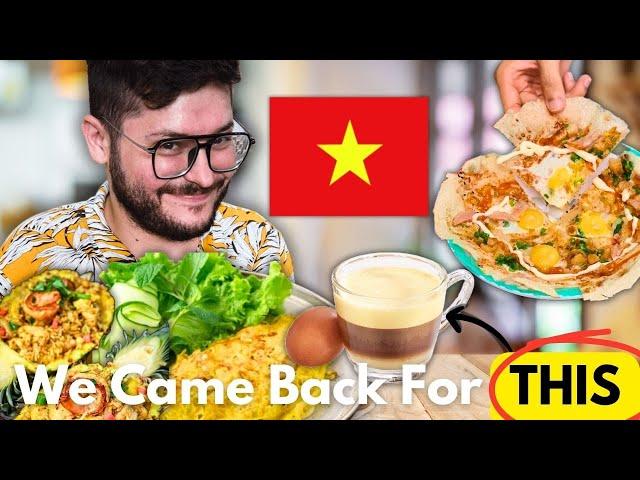 Street Food Roulette In Saigon | Egg Coffee, Rice Paper Pizza, Seafood And Food Poisoning.