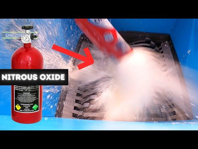 NITROUS OXIDE Vs Shredder - Best Oddly Satisfying Video