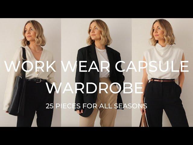 WORK WEAR CAPSULE WARDROBE | 25 PIECE COLLECTION