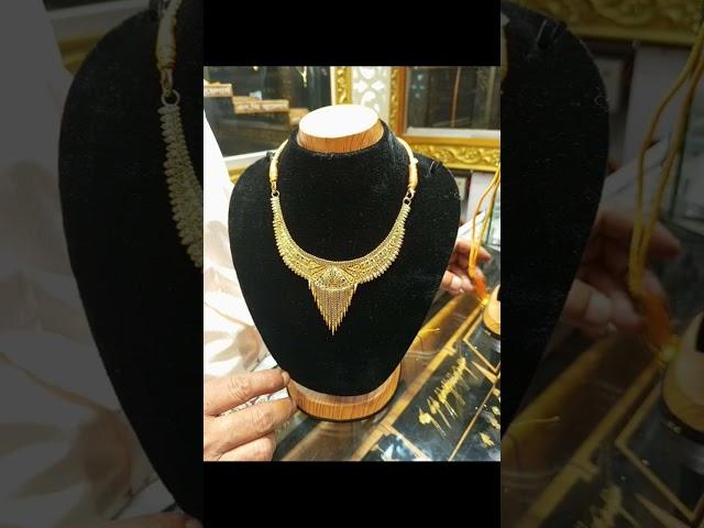 Latest gold necklace design/ladies necklace/gold necklace design/seethal jewellery