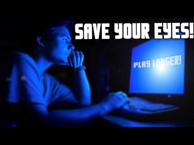 Remove Eye Strain While Gaming!