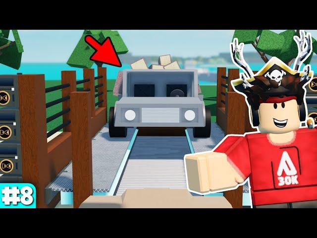 I BUILT AN AUTO UNLOADER! Lumber Tycoon 2 Let's Play #8