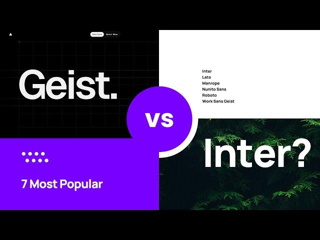 The 7 Most Popular Fonts for UI/UX in 2024