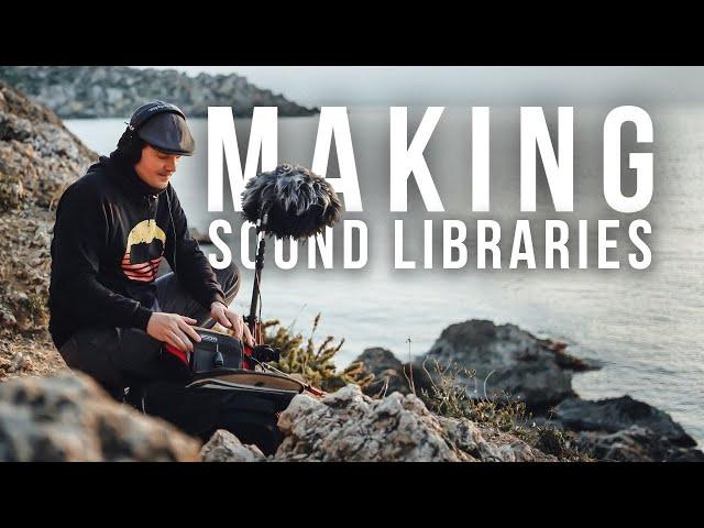 Finding Inspiration To Create Sound Libraries from Field Recordings