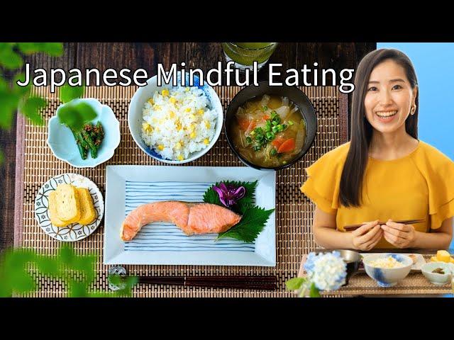 Japanese Tableware for Mindful Eating: ICHIJU-SANSAI