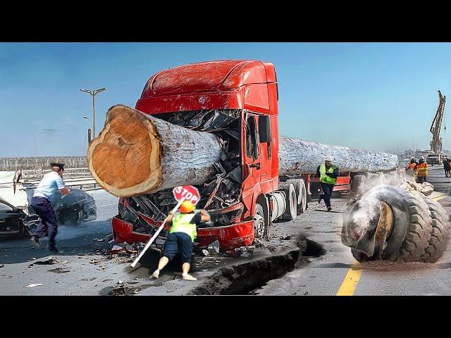 Dangerous Idiots Truck & Heavy Equipment Fails Compilation | Extreme Truck Idiots at Work #8