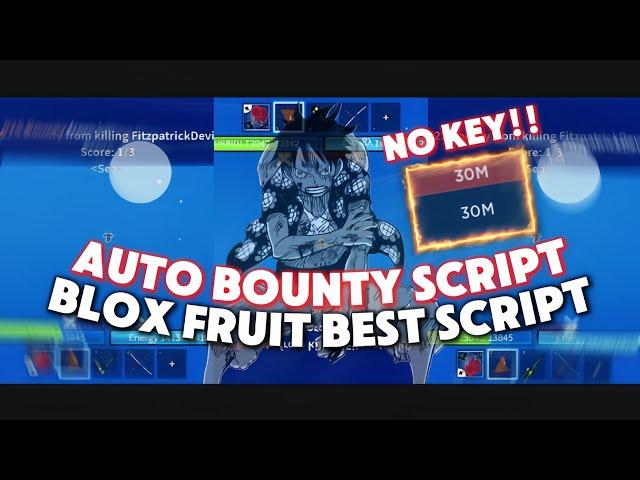 *OP* Blox Fruit Script| Auto Bounty, Auto Hide When Low, Auto Change Target, server Hop And More!