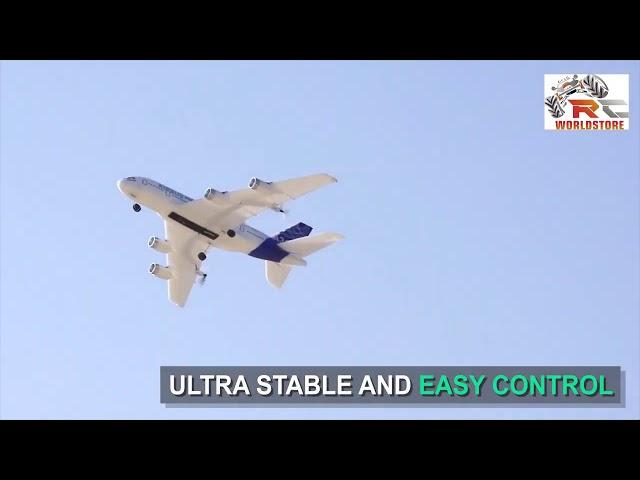 WLTOYS Airbus A120 A380 RC Airplane 2 4G 3CH Fixed Wing Aeromodelling