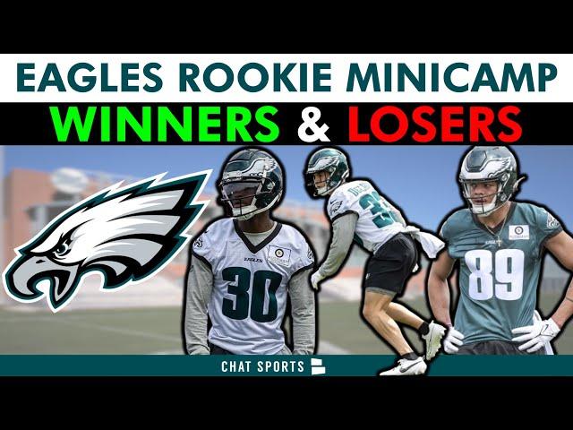 Eagles Rookie Minicamp Winners & Losers Ft. Quinyon Mitchell, Cooper DeJean, Johnny Wilson