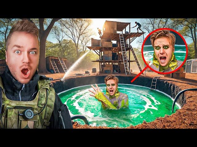 WE FOUND LOGAN!... But He's TURNED into a POND MONSTER!  (Caught on Camera)