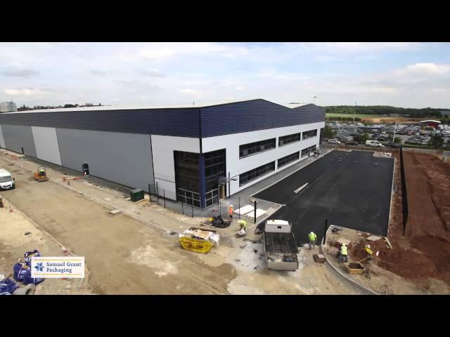 Samuel Grant's New Warehouse - Leeds - Construction Timelapse