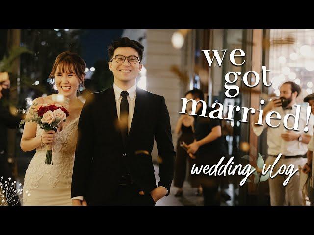 ok we are officially married now | wedding day vlog