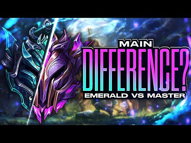 The BIGGEST Difference Between EMERALD and MASTER TIER PLAYERS