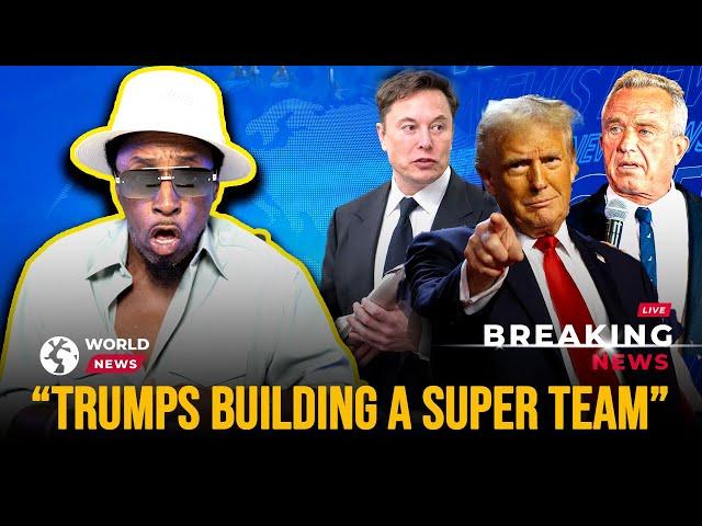 Eddie Griffin Talks Donald Trumps Announcement, Trumps BIG 3 , Denzel Movie's and More!