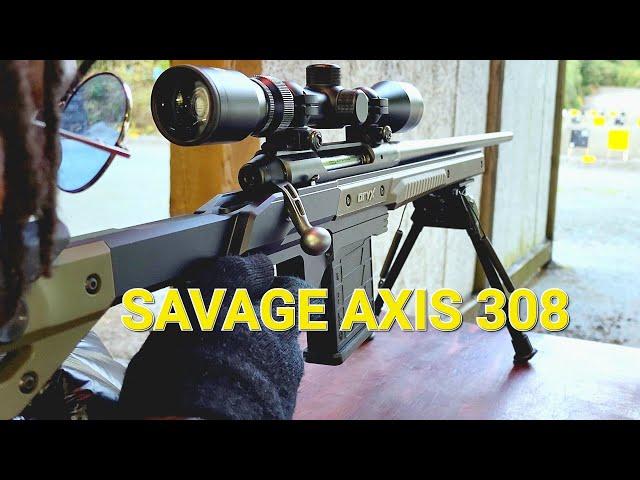 Savage Axis 308 Accuracy Test. Factory VS Oryx Chasis and Lightened Trigger Performance at 100 Yards