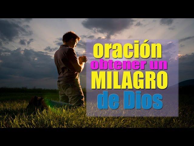 Oración Poderosa para obtener un Milagro de Dios Padre.