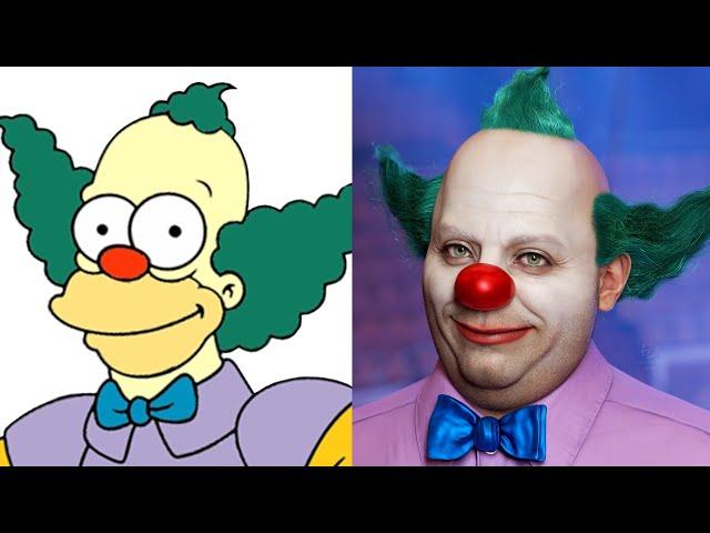 3D Model of Krusty the Clown (Real time)