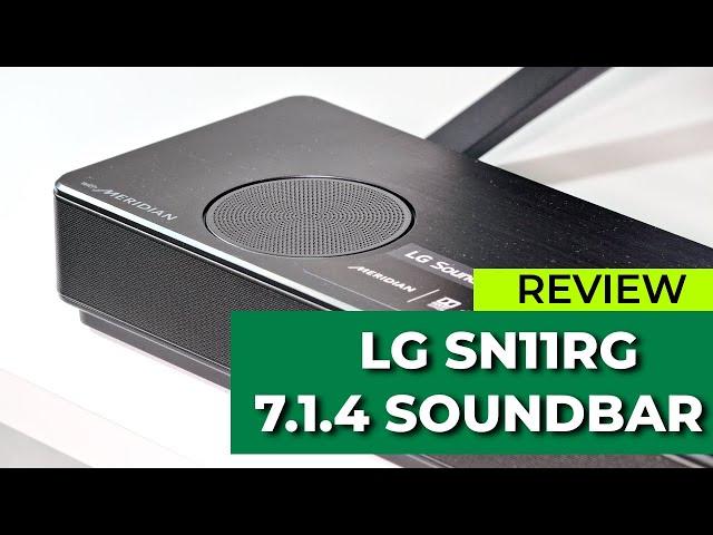 LG SN11RG Meridian Audio Review -  770W, 7.1.4 ch. and DOLBY ATMOS