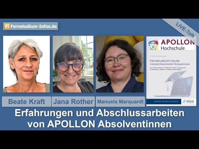 Gruppenarbeiten, psychoaktive Substanzen und Employer Branding im Fernstudium | Live-Talk APOLLON