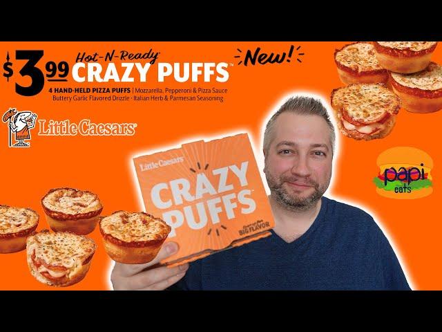 Little Caesars NEW Crazy Puffs - Review