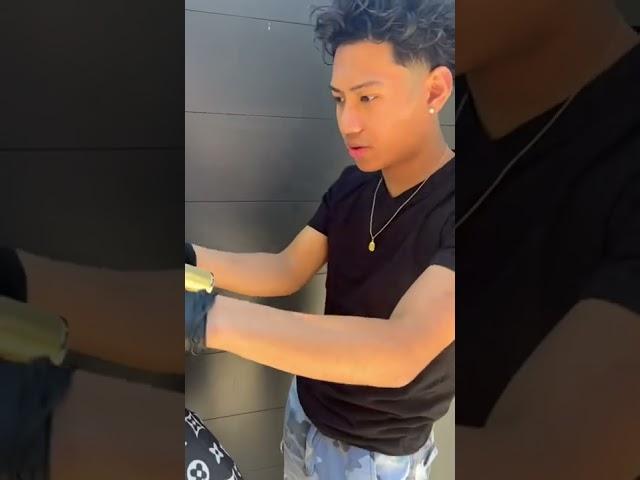 FaceTiming NLE CHOPPA #haircut #celebrity #viralvideo