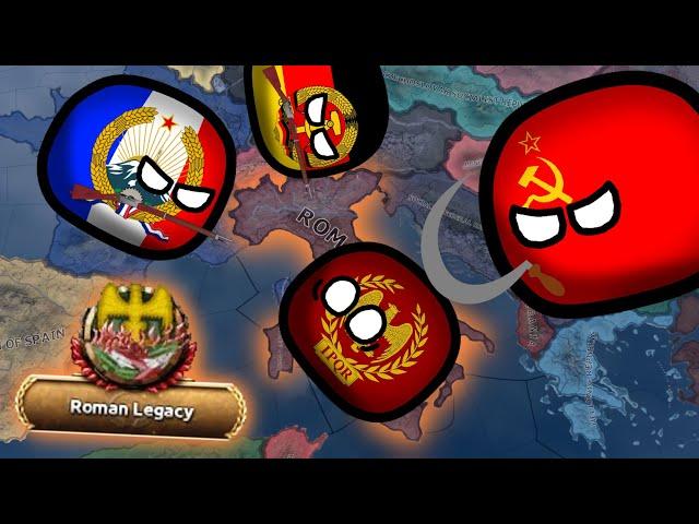 Can Italy restore the Roman Empire in a Communist World?? Hoi4 | Red World