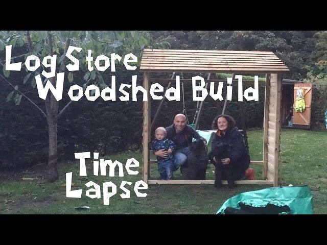 Building a Woodshed in Record Time