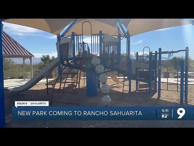 Rancho Sahuarita announces new park