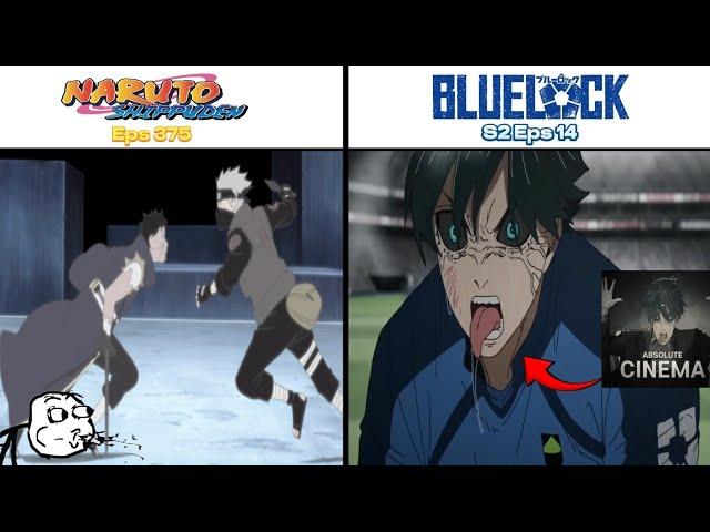 Best Episode Blue Lock 2024 VS Naruto 2014 ....