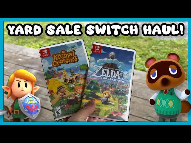 $200 Yard-Sale Fresh NINTENDO Switch!!! || Retro Video Game Hunting!