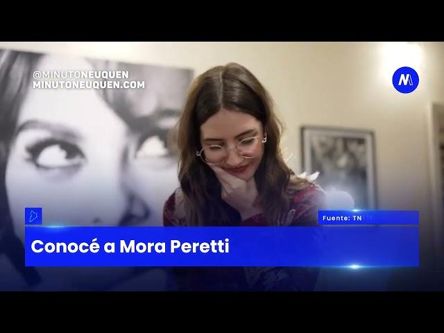 Conocé a Mora Peretti- Minuto Neuquén