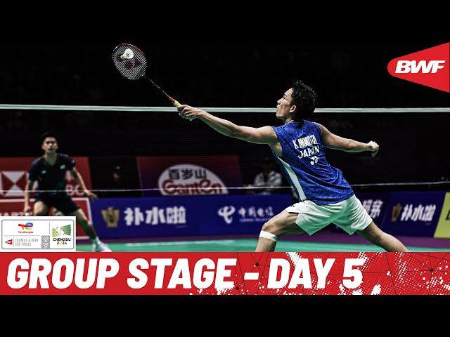 BWF Thomas Cup Finals 2024 | Japan vs. Chinese Taipei | Group B