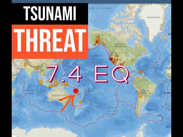 Breaking! 7.4 Earthquake, threat issued Vanuatu Region. Monday 12/16/2024