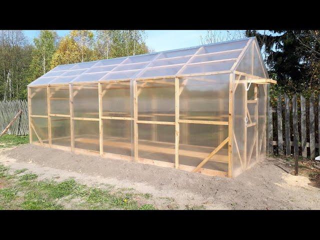 DIY. GREENHOUSE WITH YOUR OWN HANDS. Part 2. ТЕПЛИЦА, ПАРНИК СВОИМИ РУКАМИ. Часть 2