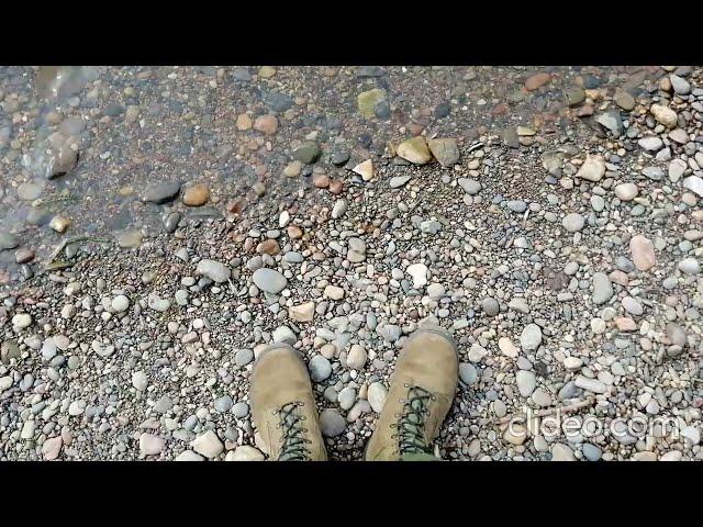 Waterproof test of Dutch combat boots