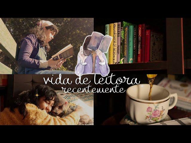 vlog | vida de leitora recentemente 