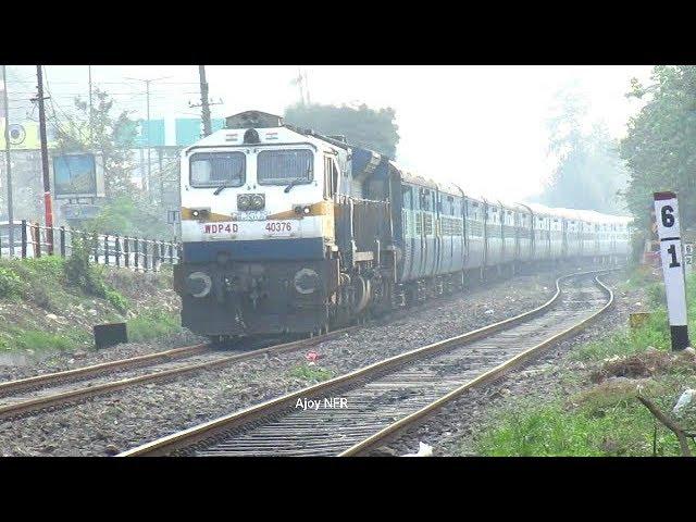 12501 POORVOTTAR SAMPARK KRANTI EXPRESS powered by SGUJ WDP4D