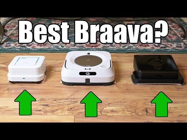 iRobot Braava Jet Mopping Robots - Which is the BEST? - 240 vs 380t vs M6