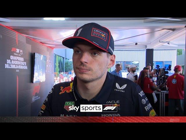 Max Verstappen:That Was a Shockingly Fast Car | Post Race Interview | Emilia Romagna Grand Prix 2025