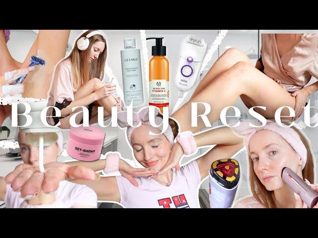 Beauty Maintenance & Skincare Pamper Routine | Reset with me