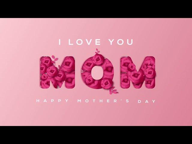 2 Hour Happy Mother's Day Background Video with Pink Roses | 365Edits.com RSVP Website Builder