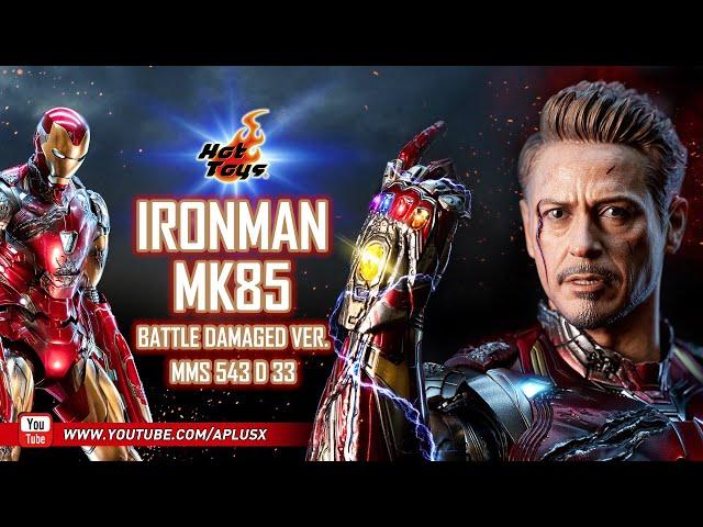 Review Hottoys Ironman mk85 Battle Damaged Version [MMS543 D33]