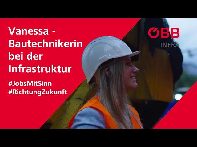 #JobsMitSinn - Vanessa - Bautechnikerin bei der Infrastruktur