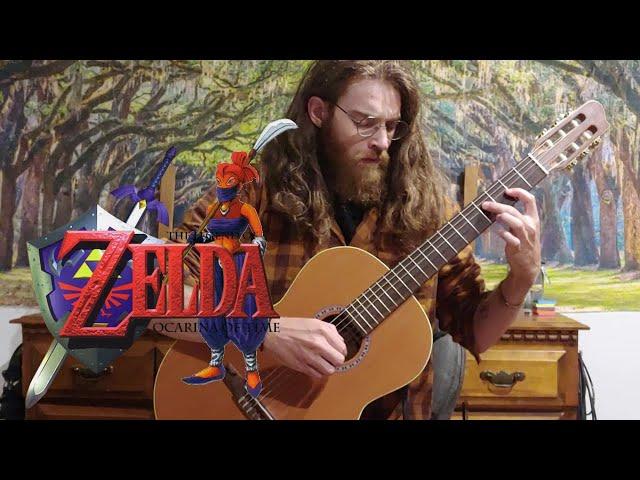 Gerudo Valley  - Relaxing version for one classical guitar.