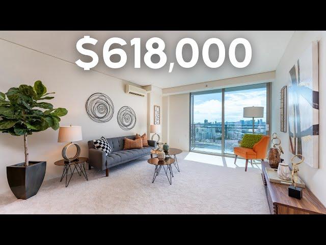 Oahu Condo For Sale in Downtown Honolulu, Hawaii - Home Tour