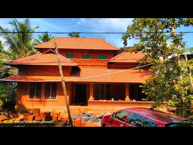 laterite stone exposed wall....